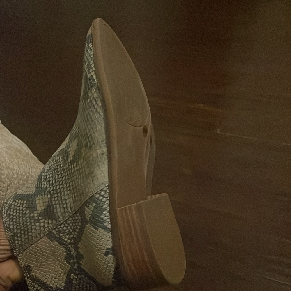 Lucky Brand Lk Letricia Python Booties - image 8